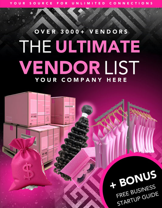 3000 Ultimate Vendors List ( with Resell Rights)